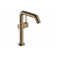 Змішувач для умивальника Hansgrohe Tecturis S 210 Fine CoolStart для умивальника, поворотний вилив, бронзовий (73360140)