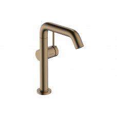 Змішувач для умивальника Hansgrohe Tecturis S 210 Fine CoolStart для умивальника, поворотний вилив, бронзовий (73360140)