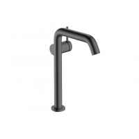 Смеситель для умывальника Hansgrohe Tecturis S 240 Fine CoolStart для умывальника без донного клапана, черный хром (73372340)