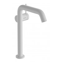 Смеситель для умывальника Hansgrohe Tecturis S 240 Fine CoolStart, белый (73370700)