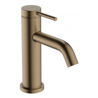 Змішувач для умивальника Hansgrohe Tecturis S 80 CoolStart для умивальника без донного клапана, бронзовий (73301140)