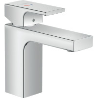 Смеситель для умывальника Hansgrohe Vernis Shape Isolated 100 CoolStart для умывальника с донным клапаном pop-up, хром (71594000)