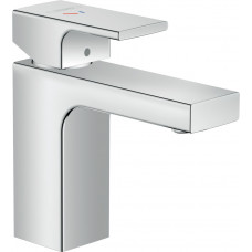 Змішувач для умивальника Hansgrohe Vernis Shape Isolated 100 CoolStart для умивальника з донним клапаном pop-up, хром (71594000)