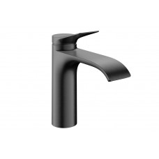 Змішувач для умивальника Hansgrohe Vivenis 110 CoolStart для умивальника з д/к pop-up, чорний хром (75023340)