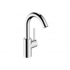Смеситель для умывальника Hansgrohe Zesis S 210 для умывальника, подвижный излив, с донным клапаном pop-up, хром (74740000)
