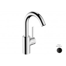 Змішувач для умивальника Hansgrohe Zesis S 210 для умивальника, рухомий носик, з донним клапаном pop-up, чорний (74740670)