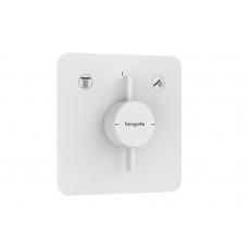 Смеситель для душа Hansgrohe скрытого монтажа DuoTurn Q на 2 функции, белый (75414700)