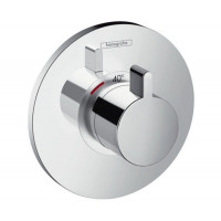 Змішувач для душу Hansgrohe Термостат прихованого монтажу Ecostat S Highﬂow, хром (15756000)