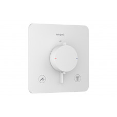 Змішувач для душу Hansgrohe Термостат прихованого монтажу Ecostat Comfort Q на 2 функції, білий (33713700)