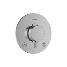 Смеситель для душа Hansgrohe Термостат скрытого монтажа Ecostat Comfort S на 2 функции, хром (33715000)