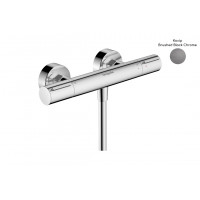 Змішувач для душу Hansgrohe з термостатом для душу Ecostat Element, чорний хром (13346340)