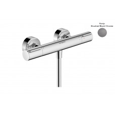 Змішувач для душу Hansgrohe з термостатом для душу Ecostat Element, чорний хром (13346340)