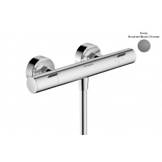 Змішувач для душу Hansgrohe з термостатом для душу Ecostat Fine, чорний хром (13324340)