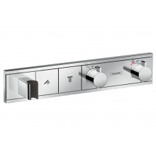 Змішувач для душу Hansgrohe Термостат прихованого монтажу RainSelect на 2 клавіші, хром (15355000)
