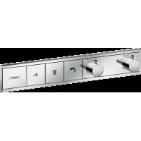 Смеситель для душа Hansgrohe Термостат скрытого монтажа RainSelect на 3 клавиши, хром (15381000)