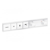 Смеситель для душа Hansgrohe Термостат скрытого монтажа RainSelect на 3 клавиши, белый (15381700)
