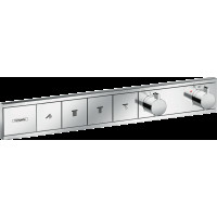 Смеситель для душа Hansgrohe Термостат скрытого монтажа RainSelect на 4 клавиши, хром (15382000)