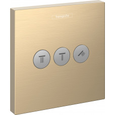 Змішувач для душу Hansgrohe Перемикач ShowerSelect на 3 клавіші, бронзовий (15764140)