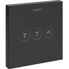 Змішувач для душу Hansgrohe Перемикач ShowerSelect на 3 клавіші, чорний (15764670)