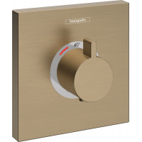 Смеситель для душа Hansgrohe Термостат скрытого монтажа ShowerSelect Highﬂow, бронзовый (15760140)