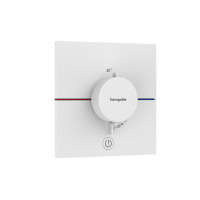 Смеситель для душа Hansgrohe Термостат скрытого монтажа ShowerSelect Comfort E HighFlow на 1 функцию, белый (15575700)