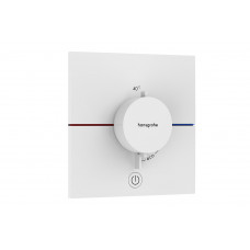 Змішувач для душу Hansgrohe Термостат прихованого монтажу ShowerSelect Comfort E HighFlow на 1 функцію, білий (15575700)