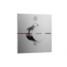 Змішувач для душу Hansgrohe Термостат прихованого монтажу ShowerSelect Comfort E на 1 функцію, хром (15571000)