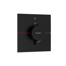 Смеситель для душа Hansgrohe Термостат скрытого монтажа ShowerSelect Comfort E на 1 функцию, черный (15571670)