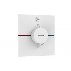 Змішувач для душу Hansgrohe Термостат прихованого монтажу ShowerSelect Comfort E на 1 функцію, білий (15571700)