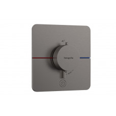 Змішувач для душу Hansgrohe Термостат прихованого монтажу ShowerSelect Comfort Q HighFlow на 1 функцію, чорний хром (15589340)