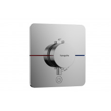 Змішувач для душу Hansgrohe Термостат прихованого монтажу ShowerSelect Comfort Q HighFlow на 1 функцію, хром (15589000)