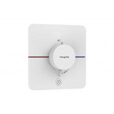 Змішувач для душу Hansgrohe Термостат прихованого монтажу ShowerSelect Comfort Q HighFlow на 1 функцію, білий (15589700)