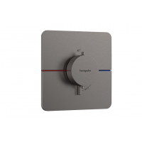 Змішувач для душу Hansgrohe Термостат прихованого монтажу ShowerSelect Comfort Q HighFlow, чорний хром (15588340)