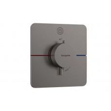 Змішувач для душу Hansgrohe Термостат прихованого монтажу ShowerSelect Comfort Q на 1 функцію, чорний хром (15581340)