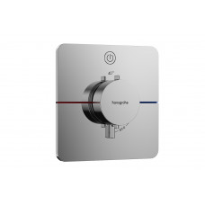 Змішувач для душу Hansgrohe Термостат прихованого монтажу ShowerSelect Comfort Q на 1 функцію, хром (15581000)