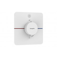 Змішувач для душу Hansgrohe Термостат прихованого монтажу ShowerSelect Comfort Q на 1 функцію, білий (15581700)