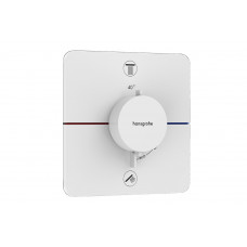 Змішувач для душу Hansgrohe Термостат прихованого монтажу ShowerSelect Comfort Q на 2 функції, білий (15583700)