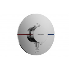Змішувач для душу Hansgrohe Термостат прихованого монтажу ShowerSelect Comfort S HighFlow на 1 функцію, хром (15562000)