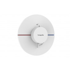 Смеситель для душа Hansgrohe Термоcтат скрытого монтажа ShowerSelect Comfort S HighFlow, белый (15559700)