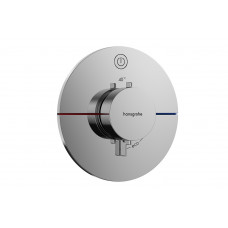 Змішувач для душу Hansgrohe Термостат прихованого монтажу ShowerSelect Comfort S на 1 функцію, хром (15553000)