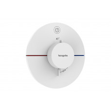 Змішувач для душу Hansgrohe Термостат прихованого монтажу ShowerSelect Comfort S на 1 функцію, білий (15553700)