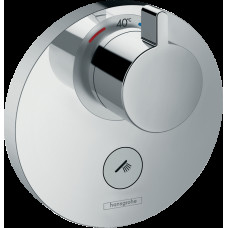 Змішувач для душу Hansgrohe Термостат прихованого монтажу ShowerSelect S Highﬂow на 1 клавішу, хром (15742000)