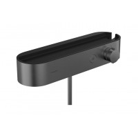 Змішувач для душу Hansgrohe Термостат ShowerTablet Select 400 мм для душу, чорний хром (24360340)