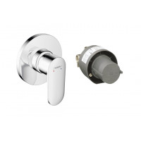 Змішувач для душу Hansgrohe Vernis Blend прихованого монтажу для душу з mini Ibox, хром (71663000)