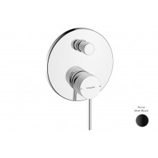 Смеситель для душа Hansgrohe Zesis S скрытого монтажа ванна/душ, черный (74415670)