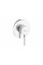 Змішувач для душу Hansgrohe Zesis S прихованого монтажу для душу d110, хром (74617000)