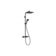 Душевая система Hansgrohe Activera Q 290/180 1jet EcoSmart Ecostat Fine, черный (28748670)