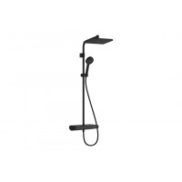 Душова система Hansgrohe Activera Q 290/180 1jet EcoSmart ShowerTablet Select 360, MattBlack, чорний (28648670)