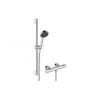 Душова система Hansgrohe Комплект: душовий набір Activera Select S 0,65 EcoSmart із термостатом Ecostat Fine, хром (28876000)