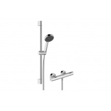 Душевая система Hansgrohe Комплект: душевой набор Activera Select S 0,65 EcoSmart с термостатом Ecostat Fine, хром (28876000)